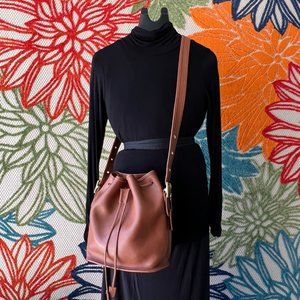 Vintage Coach Lula’s Legacy Drawstring Bucket Bag 9952